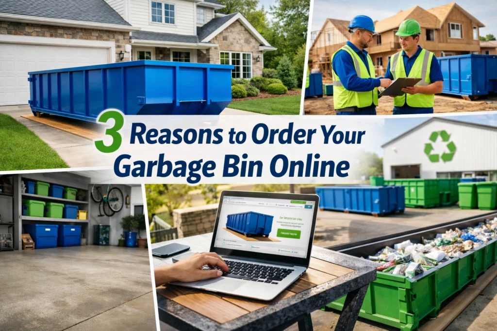 3 Reasons to Order Your Garbage Bin Online