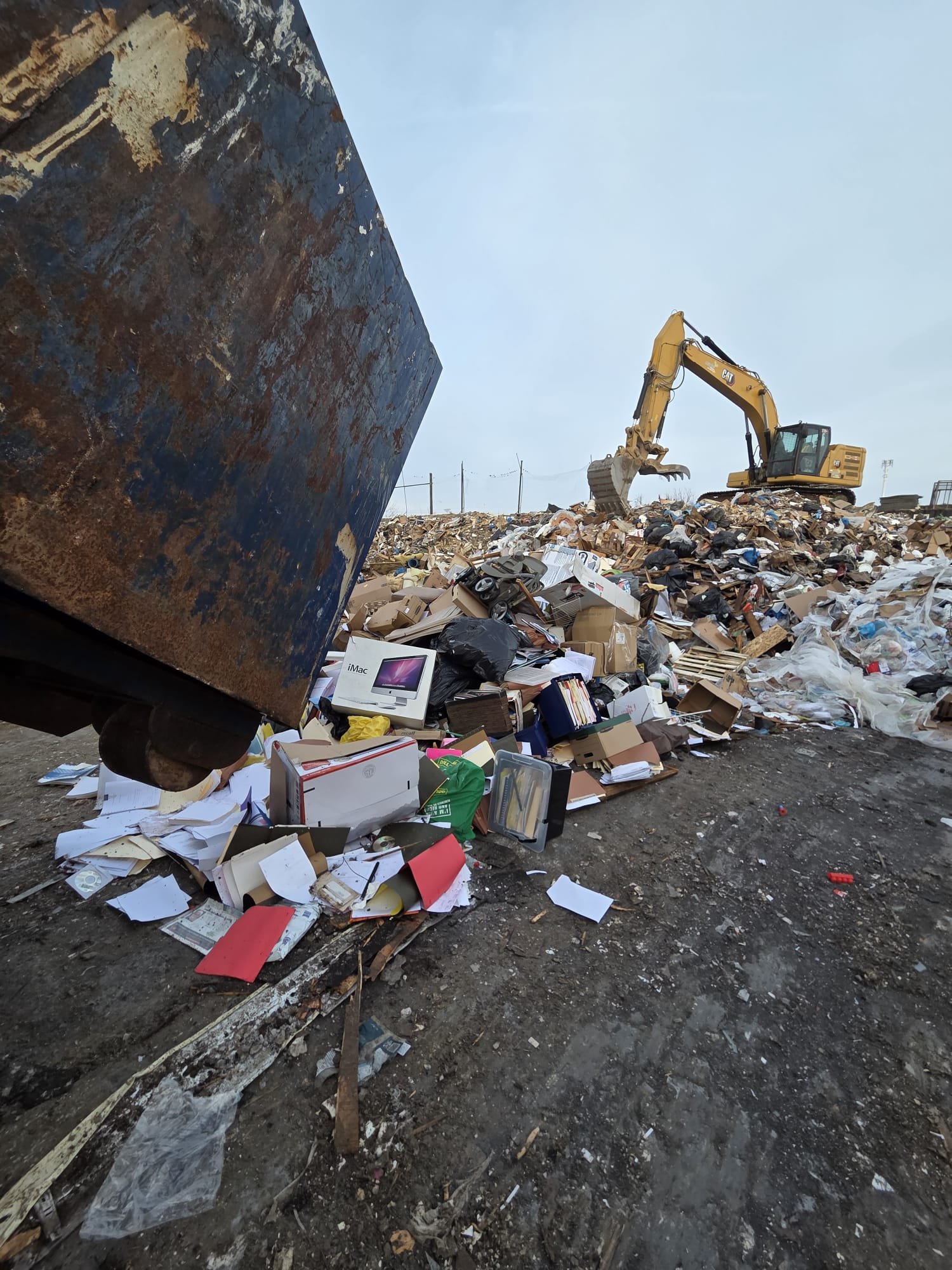 Bin4u eco-friendly sorting at a local GTA recycling facility