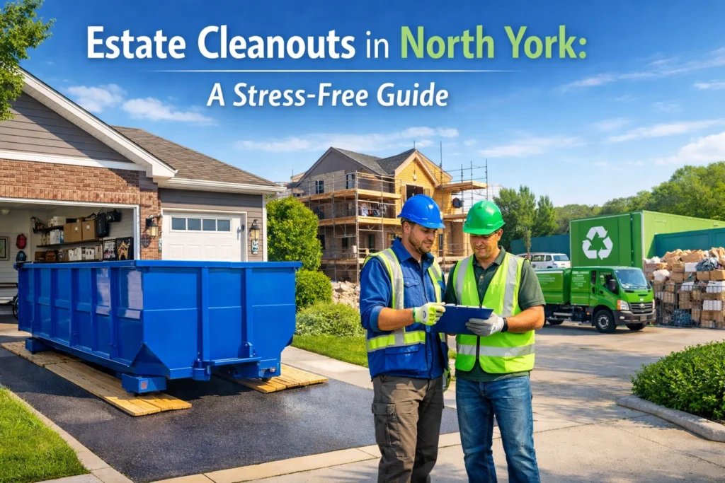 Estate Cleanout Dumpster North York: A Stress-Free Guide