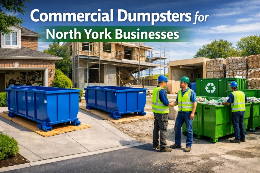 Commercial Dumpsters for North York Businesses