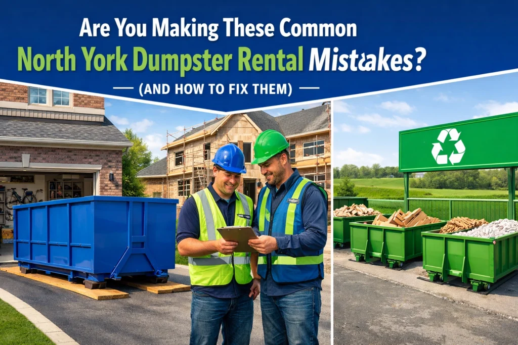 North York Dumpster Rental Mistakes to Avoid