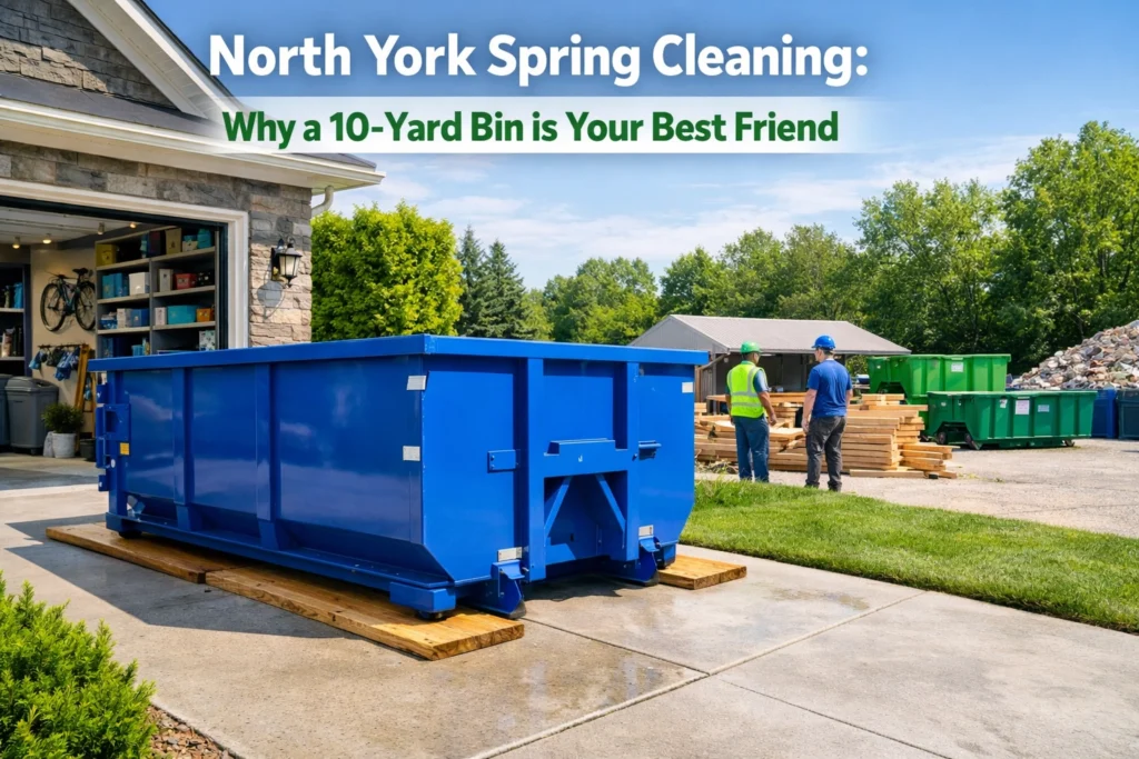 North York Spring Cleaning: Why a 10-Yard Bin is Your Best Friend