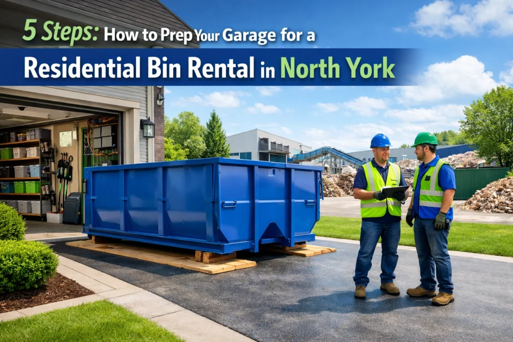 5 Steps to Prep for a North York Residential Bin