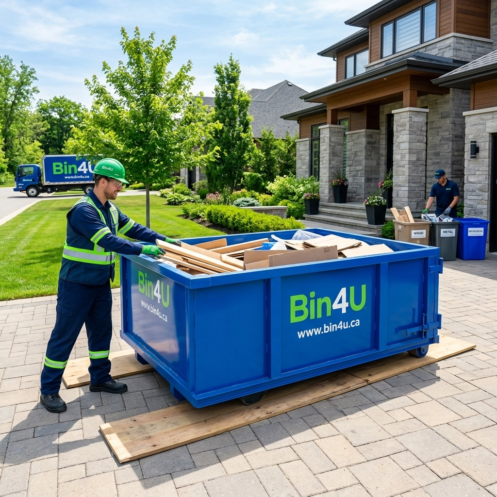 Eco-Friendly Waste Sorting: What Bin4U.ca Does with Your GTA Debris