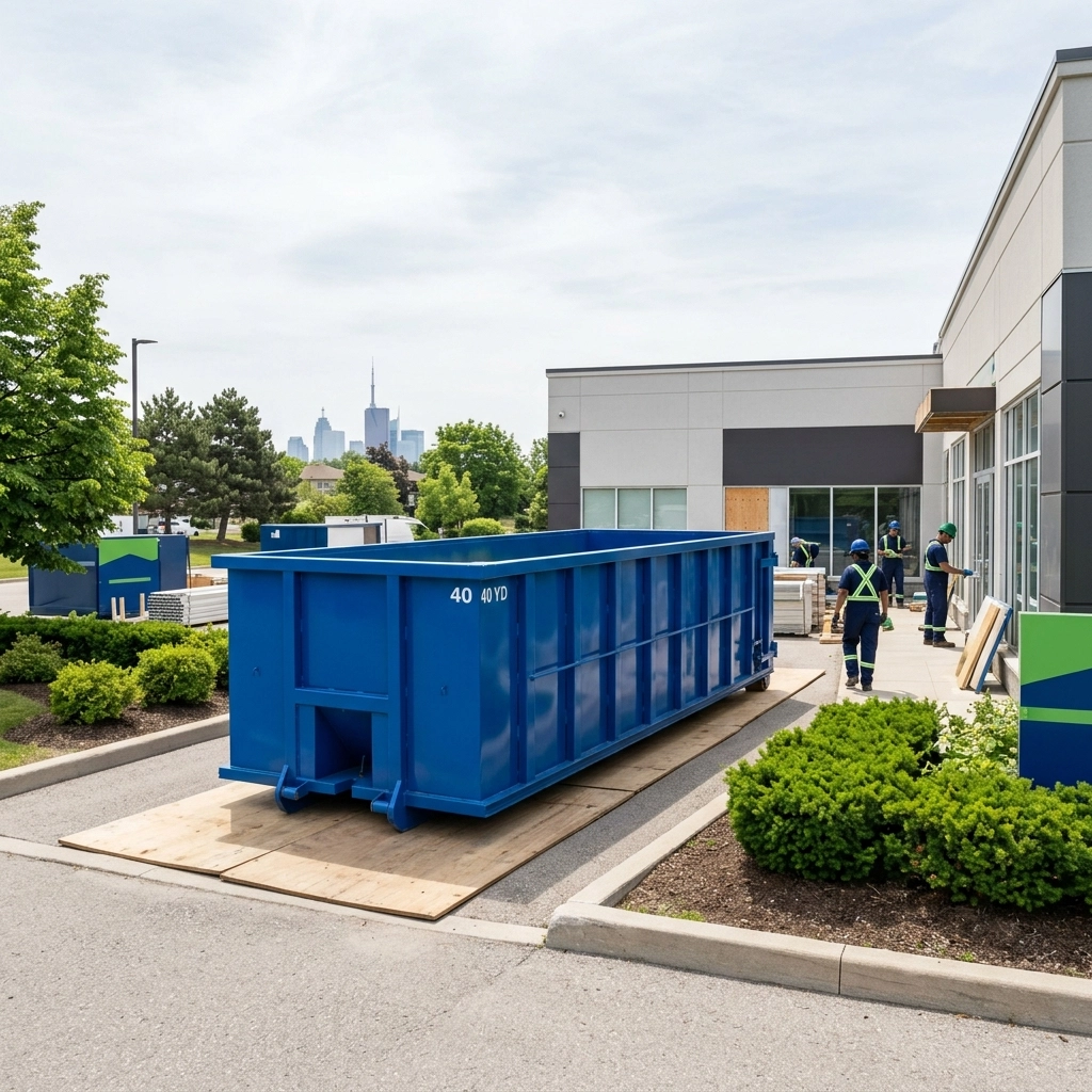 Commercial Renovations: High-Capacity 40-Yard Bins for GTA Job Sites