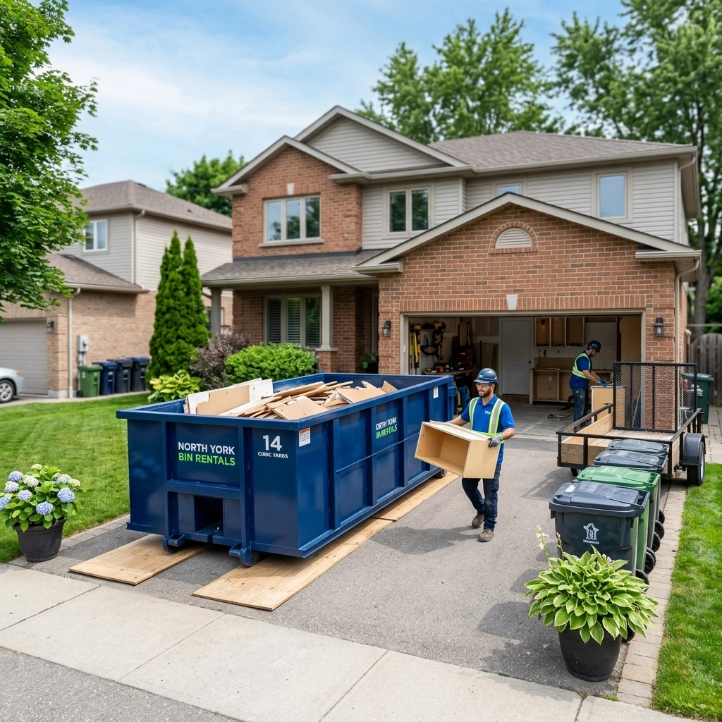 Kitchen Demolition 101: Why North York DIYers Love Our 14-Yard Bins