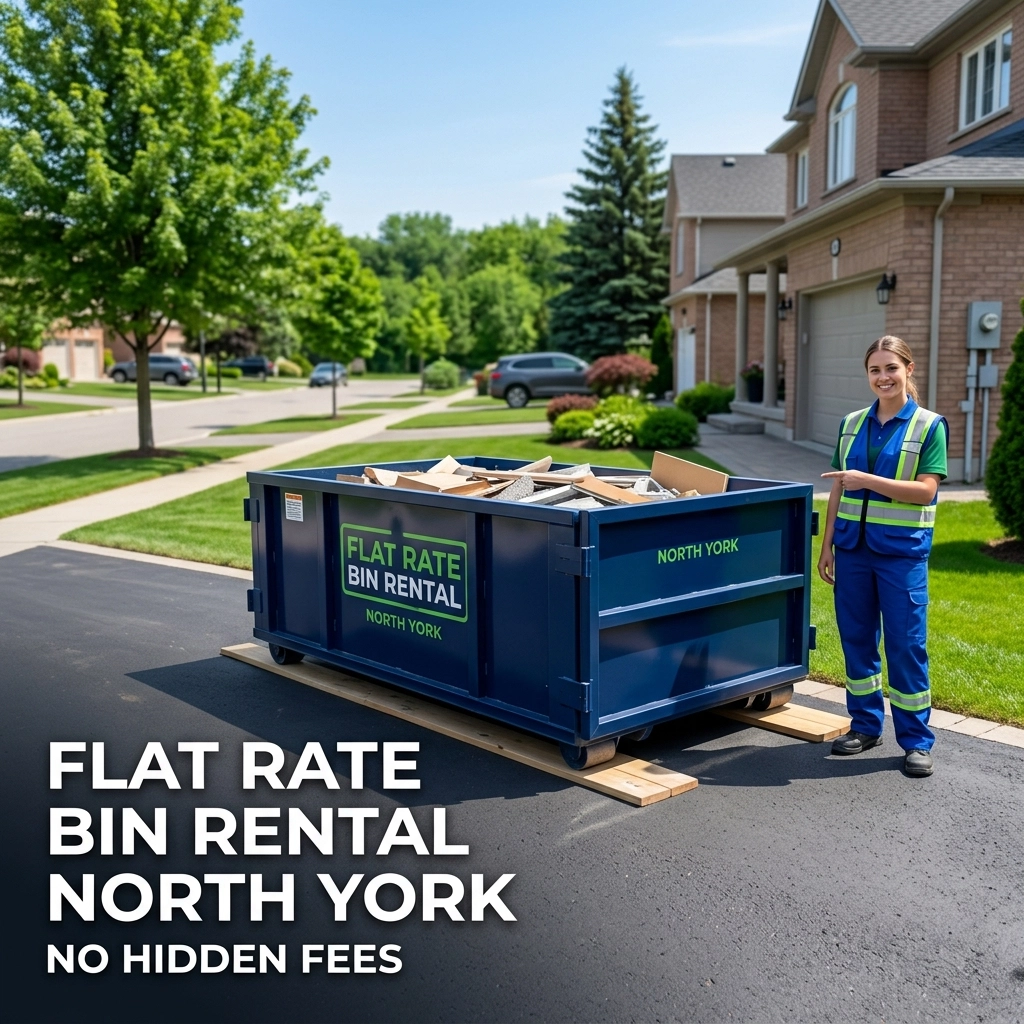 Flat Rate Bin Rental North York: No Hidden Fees