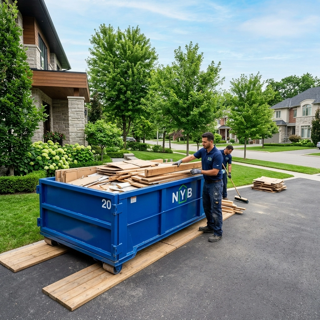 Maximizing Space: How to Efficiently Load Your North York Rental Bin