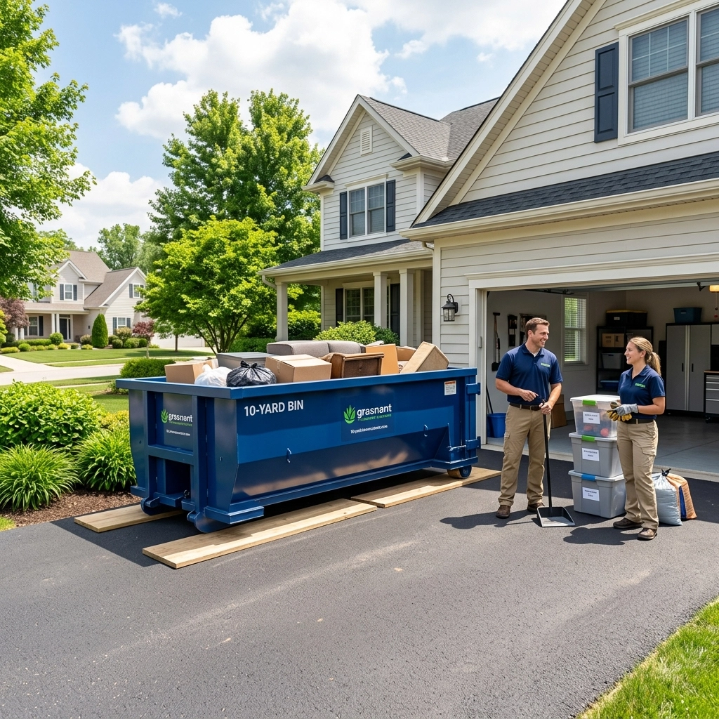 Basement Cleanouts 101: How a 10-Yard Bin Saves the Day