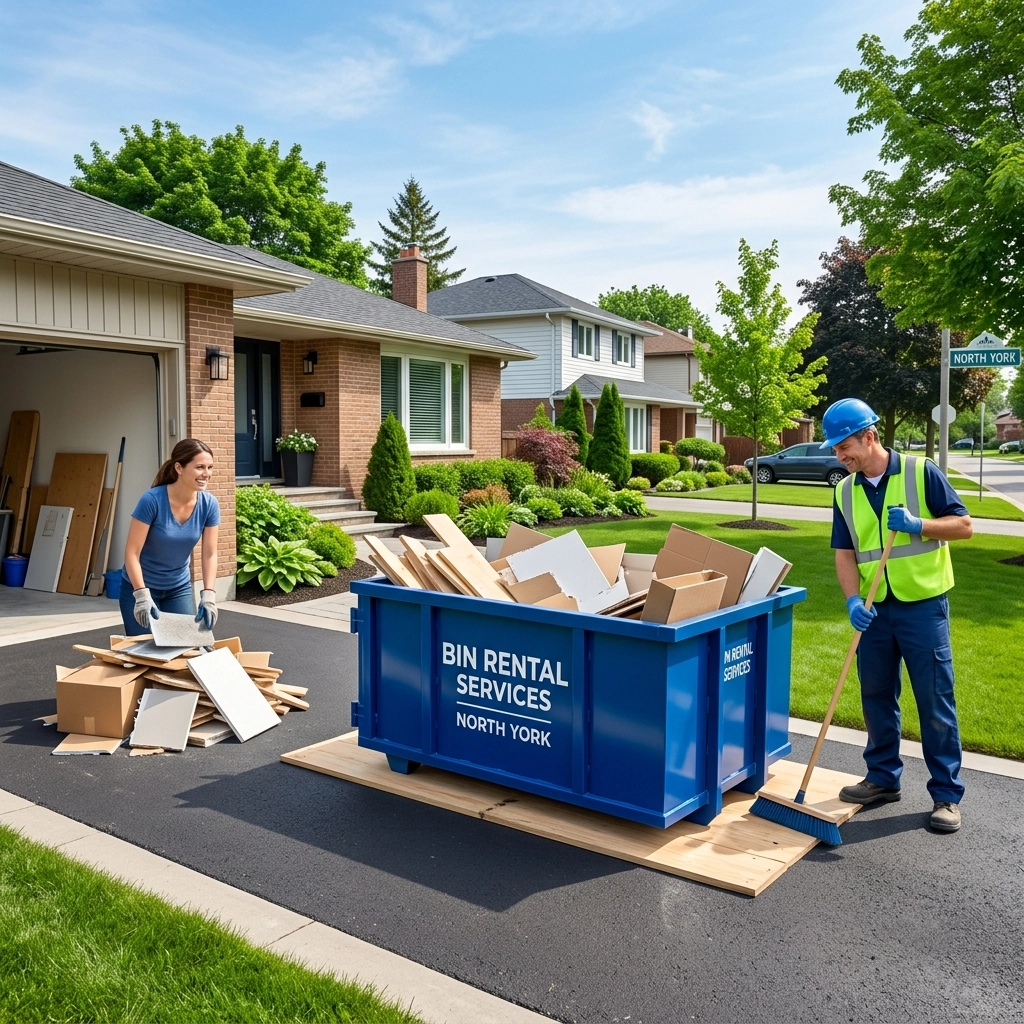 DIY vs. Professional Bin Rental: Which is Right for Your North York Project?