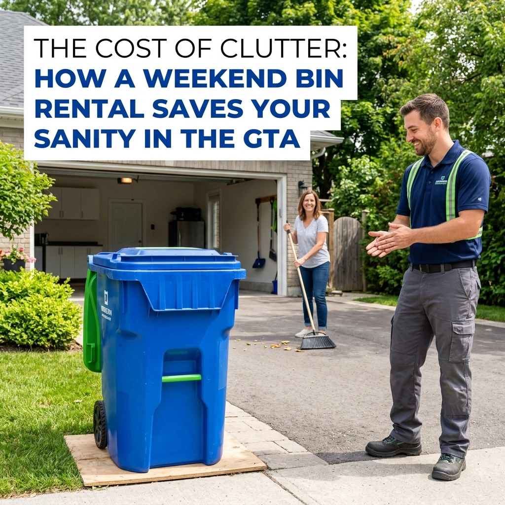 The Cost of Clutter: How a Weekend Bin Rental Saves Your Sanity in the GTA