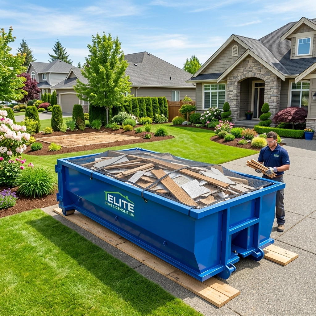 Demolishing a Backyard Shed? Here’s the Best Bin for the Job