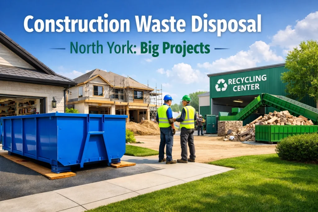 Construction Waste Disposal North York: Big Projects