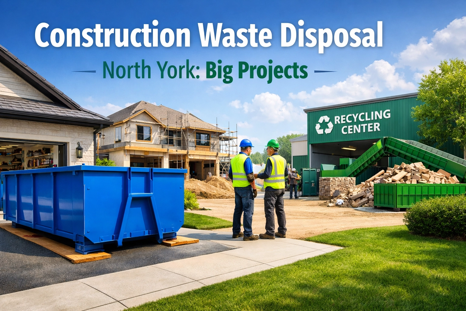 Construction Waste Disposal North York: Big Projects st6sibl3qjm