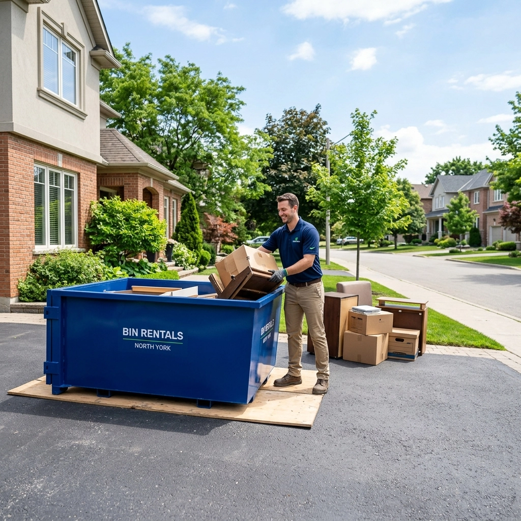 Estate Clear-outs: Stress-Free Bin Rentals in North York