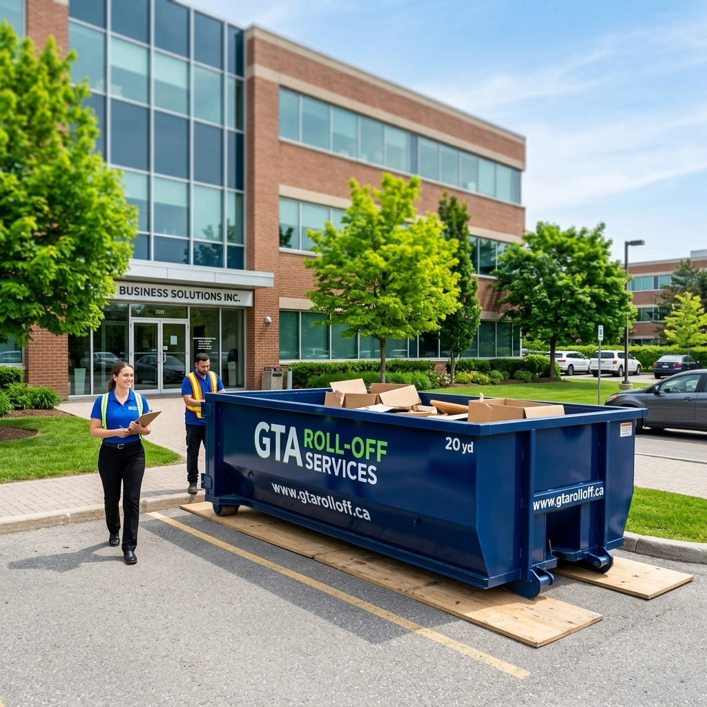 Office De-Cluttering: GTA Roll-Off Services for Businesses