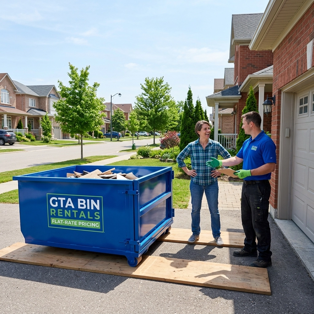 Flat-Rate Pricing: No Hidden Fees for GTA Bin Rentals