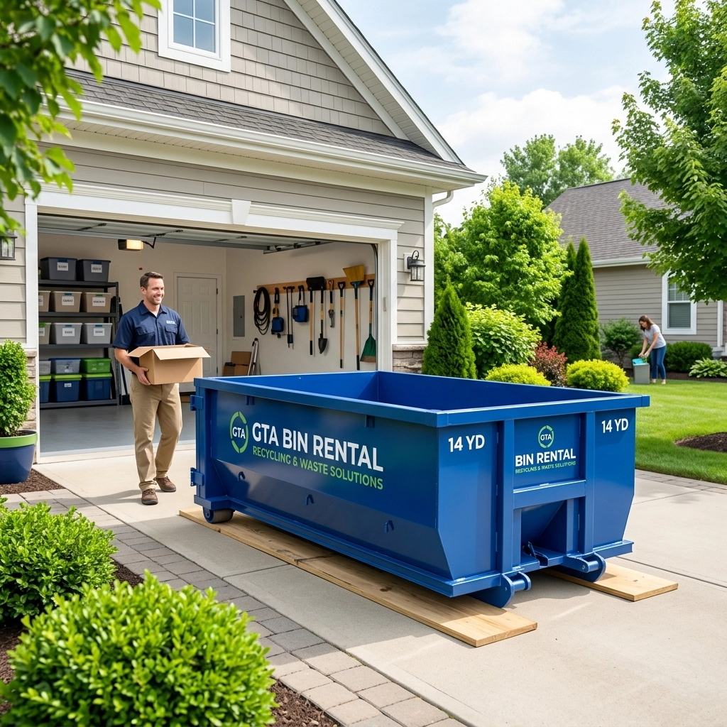 Garage Goals: How to Tackle Clutter with a GTA Bin Rental