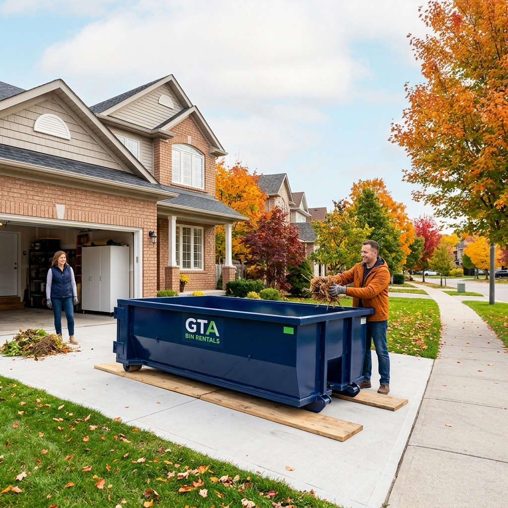 Winter Prep: Why Fall is the Best Time for a Bin Rental in the GTA