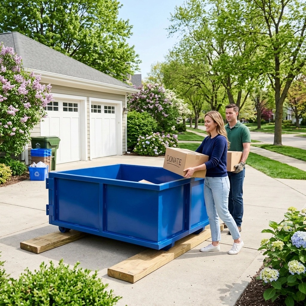Spring De-Cluttering: Is a 4-Yard Bin Enough for You?