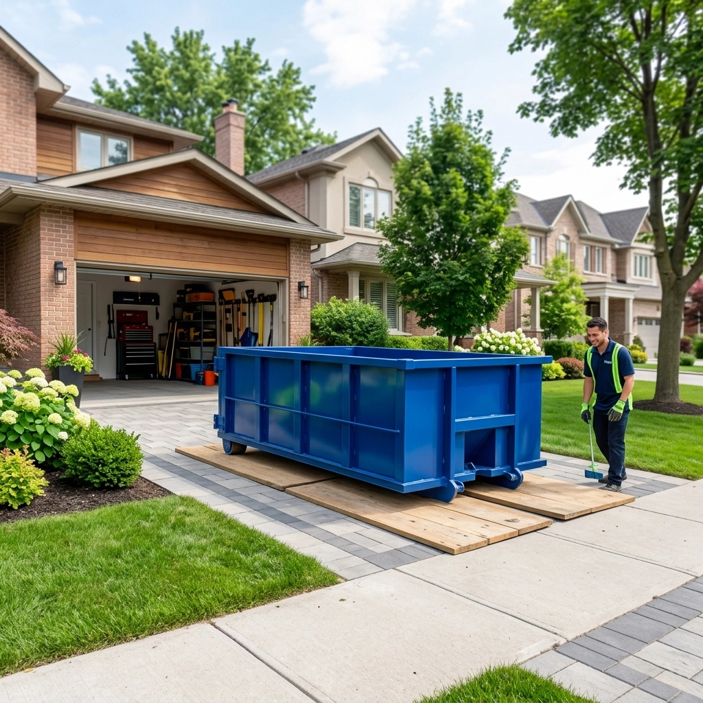 Keep Your Driveway Safe: North York’s Best Bin Rental Choice